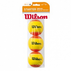 Wilson STARTER GAME BALL- 3 pack